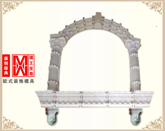 欧式窗套模具效果图