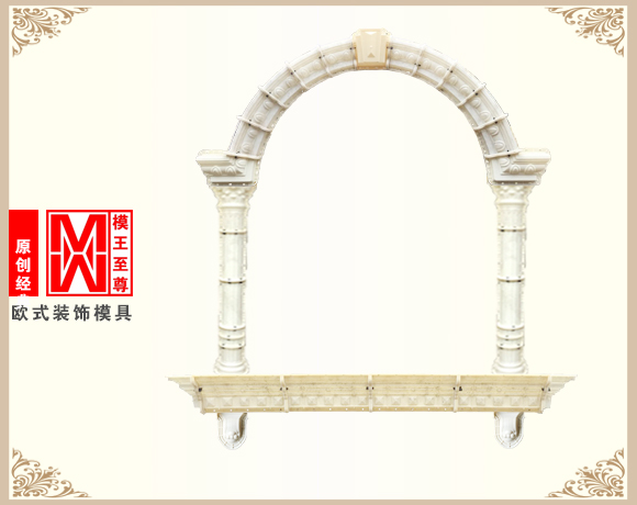 欧式构件窗套模具效果图